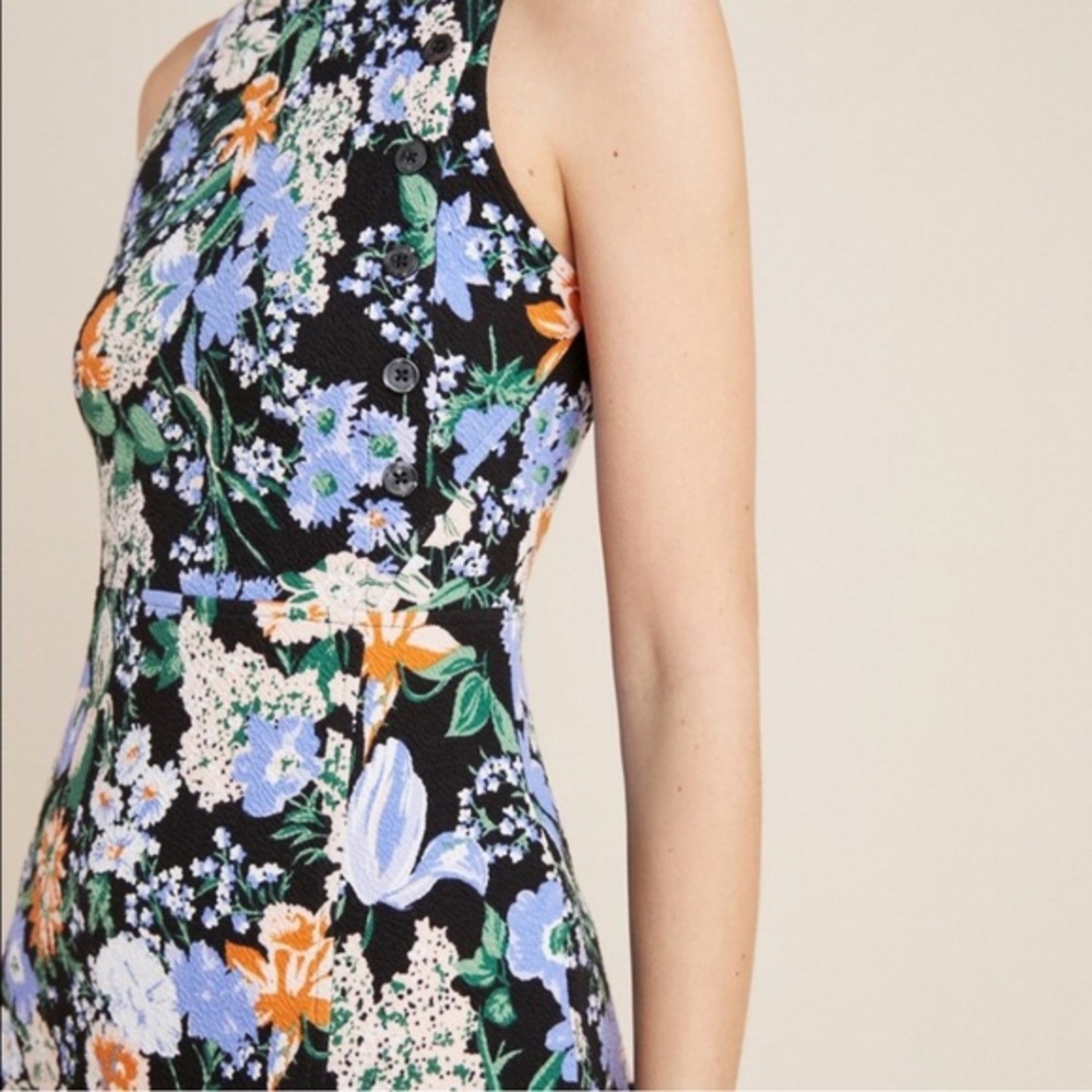 Anthropologie Maeve Floral Peplum Top. Size XL.